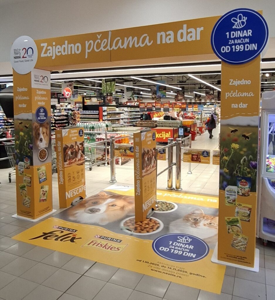 Pčele, Nestle Srbija