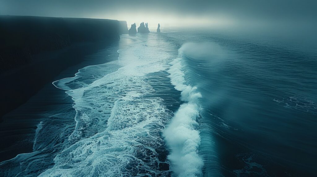 nature-landscape-with-black-sand-beach