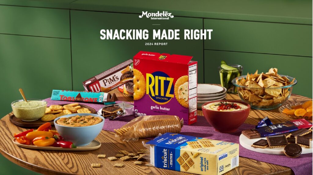 Snacking made right, Mondelez