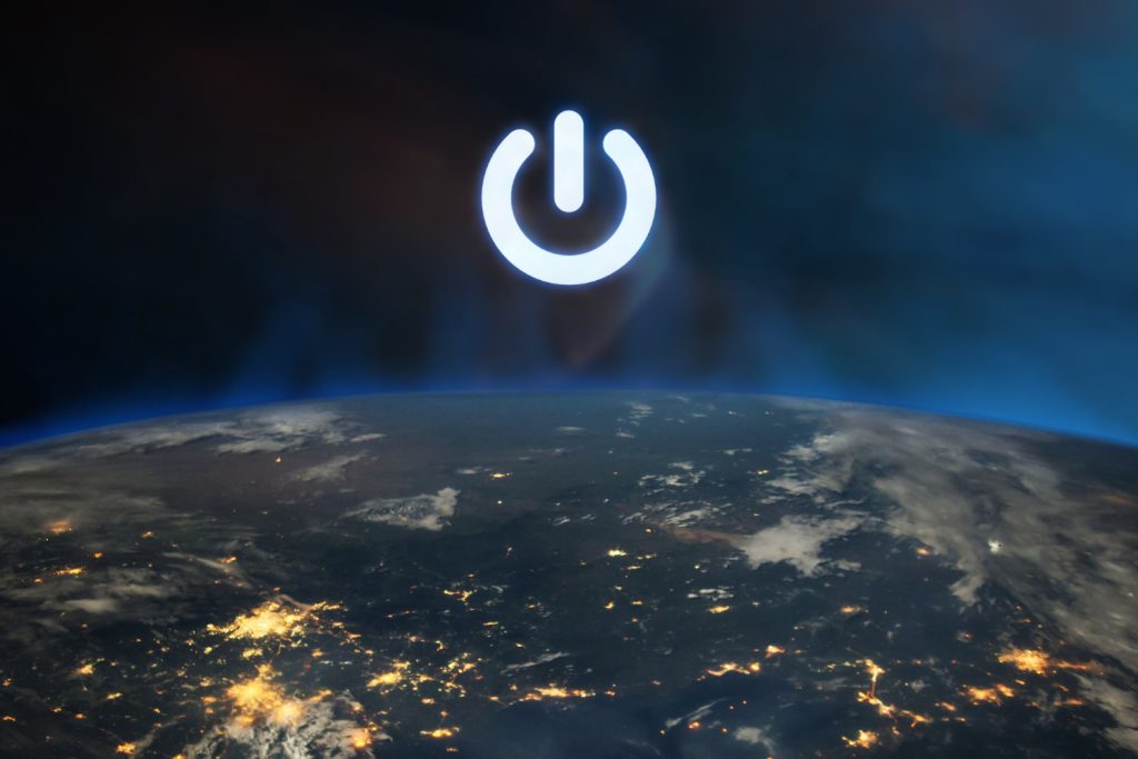 Zemlja, Svetla, Mrak