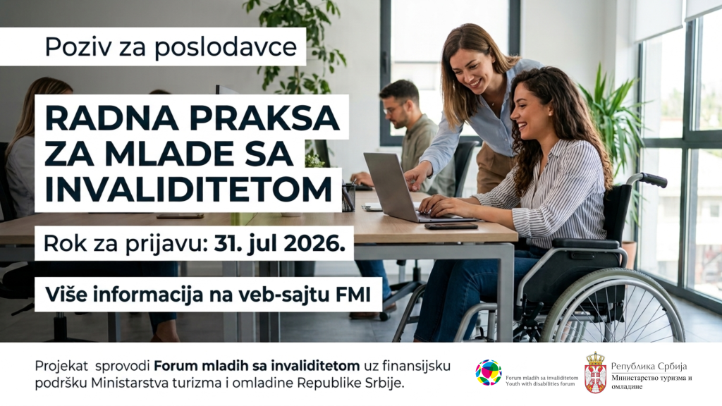 Radna praksa za mlade sa invaliditetom